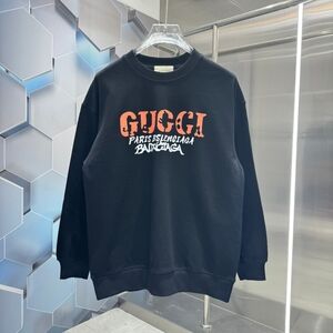 Gucci's new autumn and winter personalized print round neck sweatshirt
